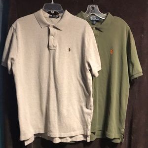 Pair of Polo size large shirts 2 for 1 bundle